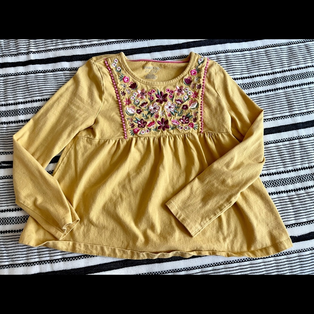 Beautiful embroidery floral top